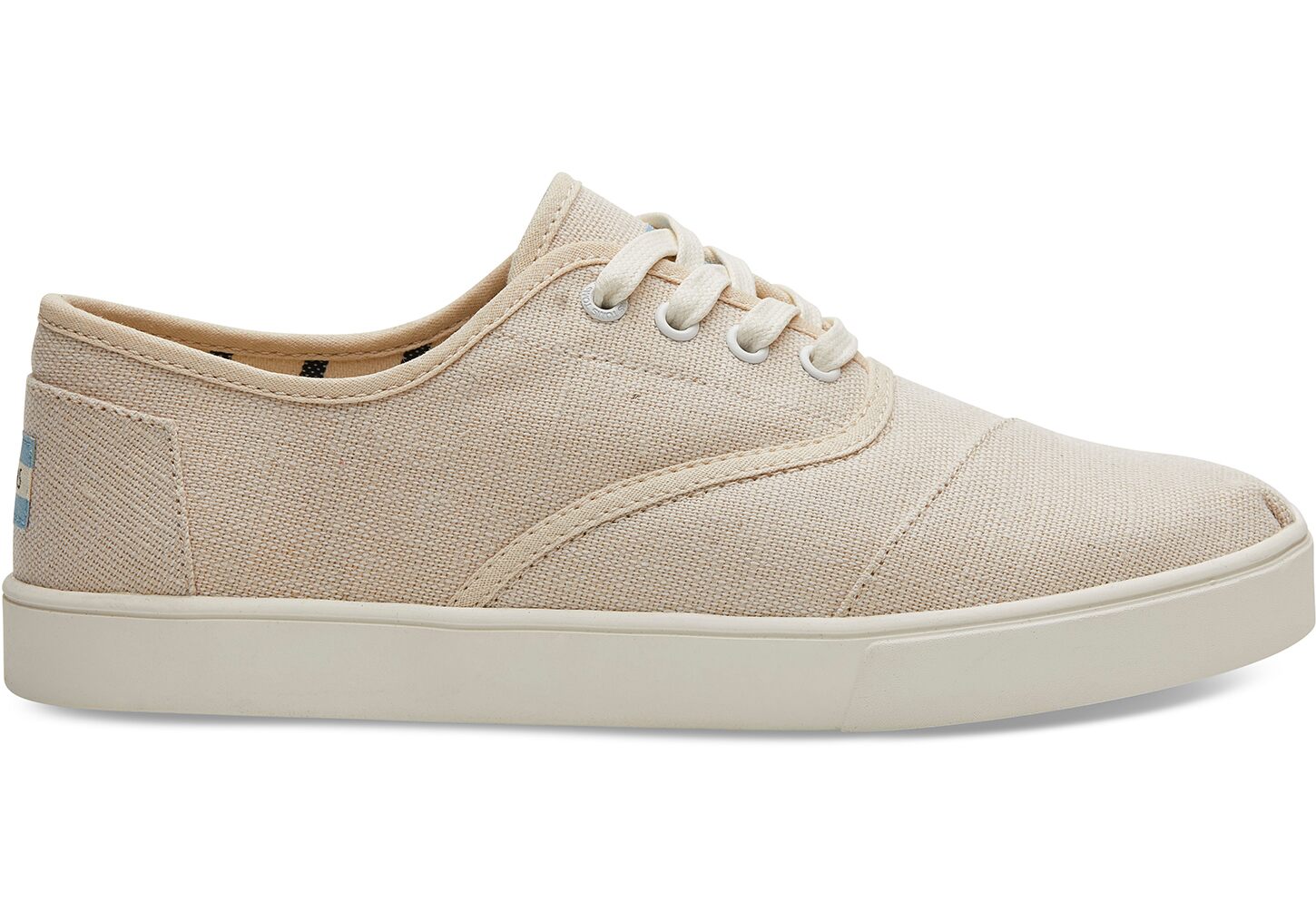 Toms Venice Heritage Canvas Cupsole Cordones - Mens Sneakers - Beige - NZ - 349017LDS